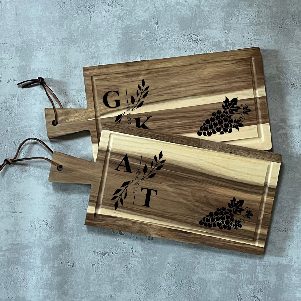 Brotzeitbrett "INITIALEN II"