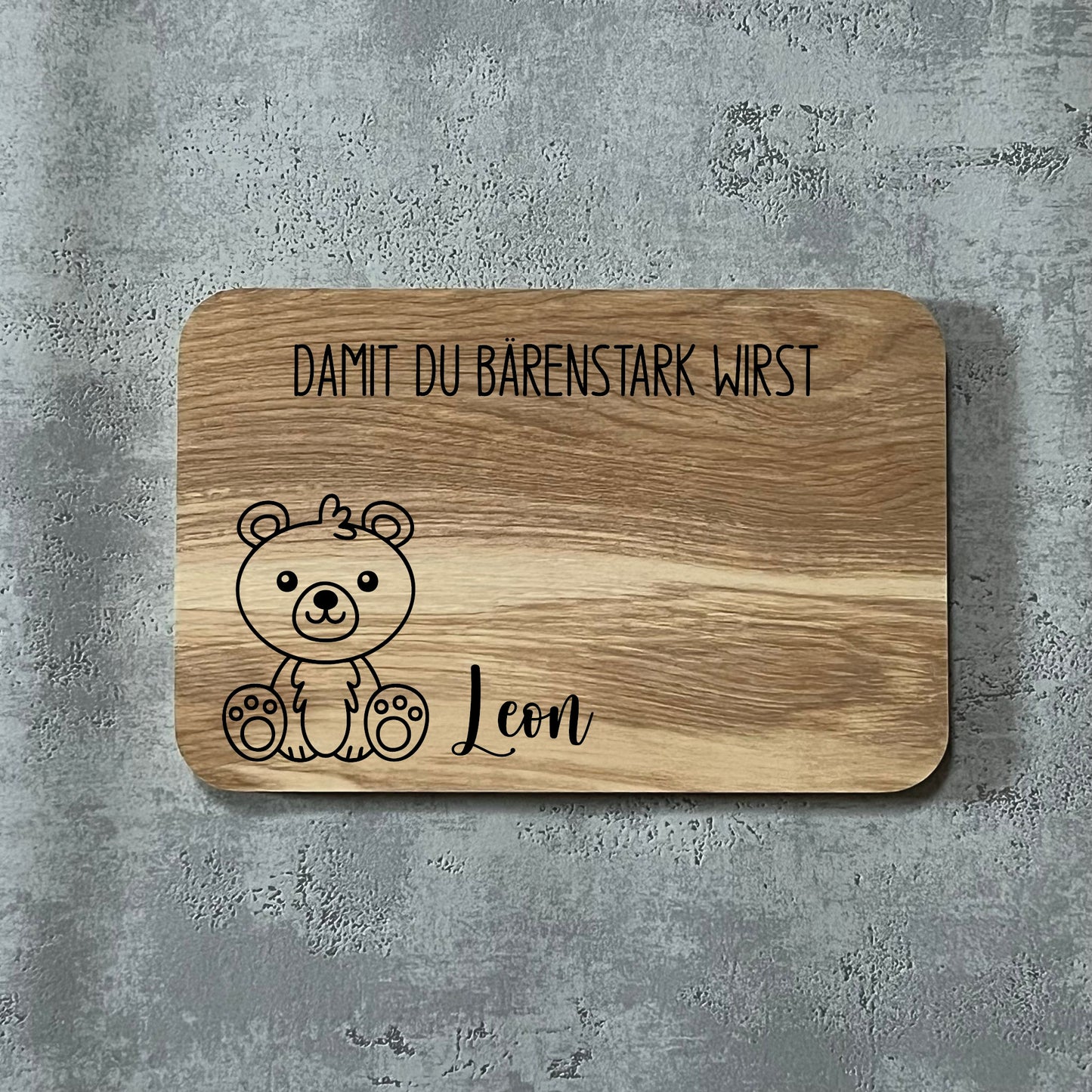 Brotzeitbrett für die Kleinen