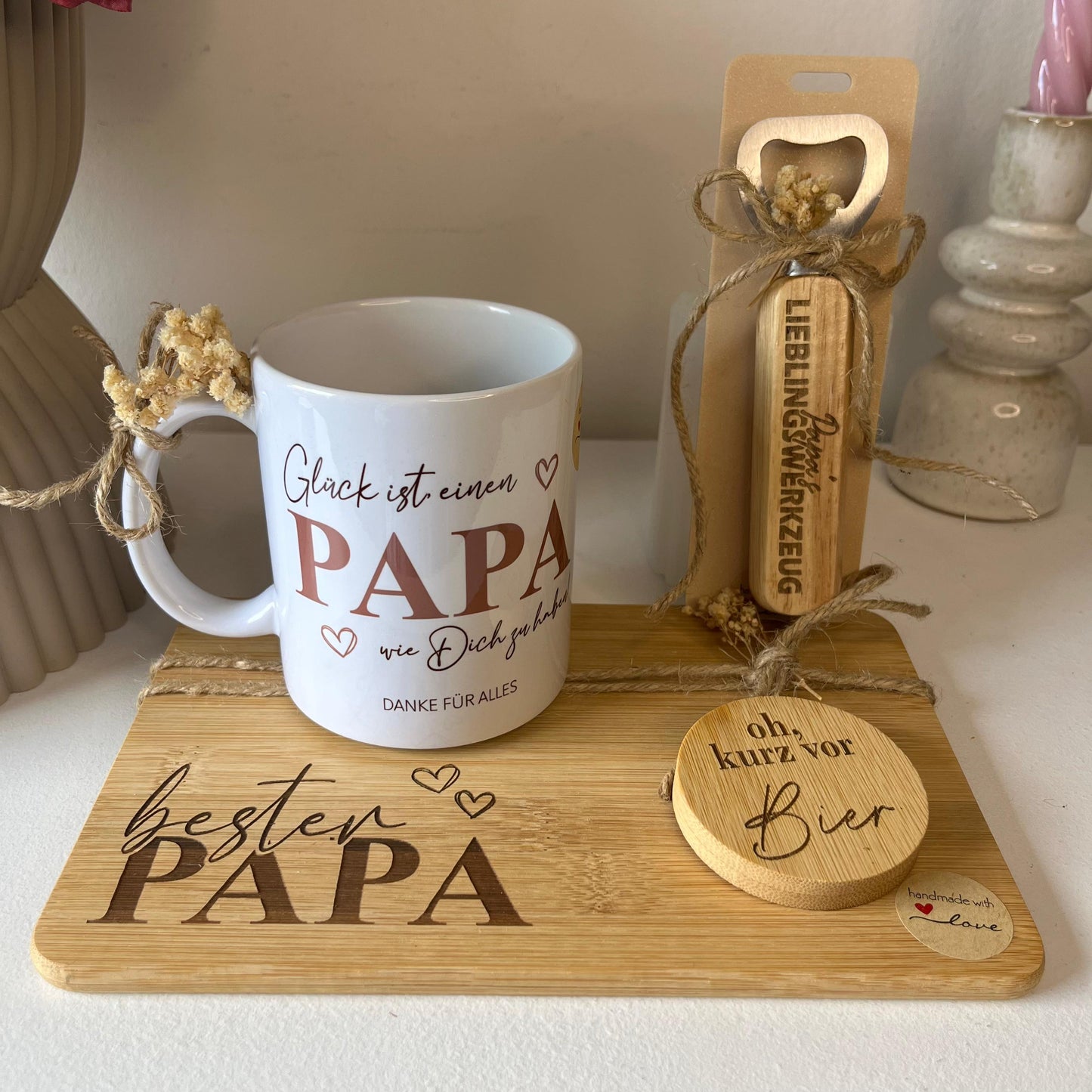 Geschenkset – Alles, was Papa glücklich macht!