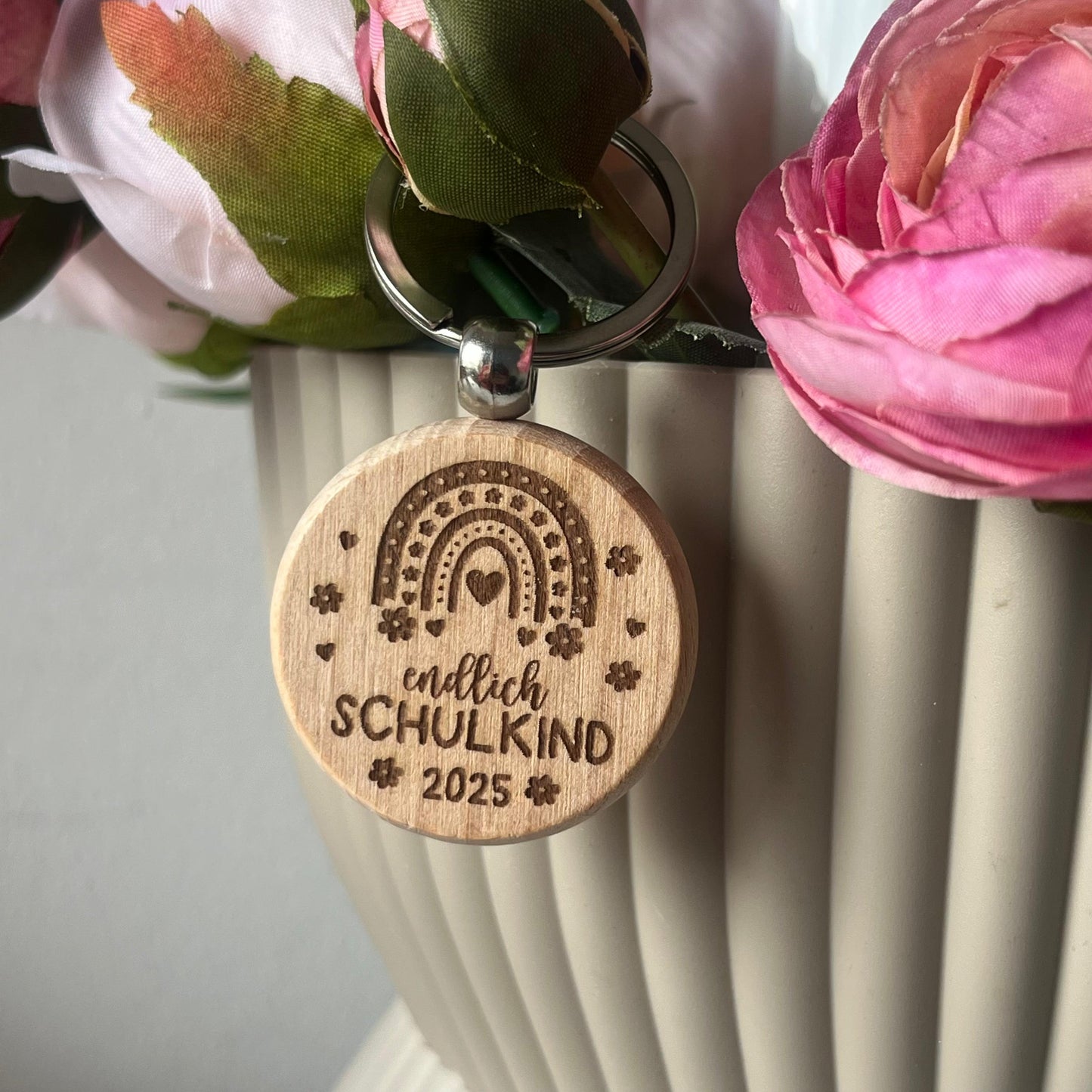 Schlüsselanhänger "endlich Schulkind"