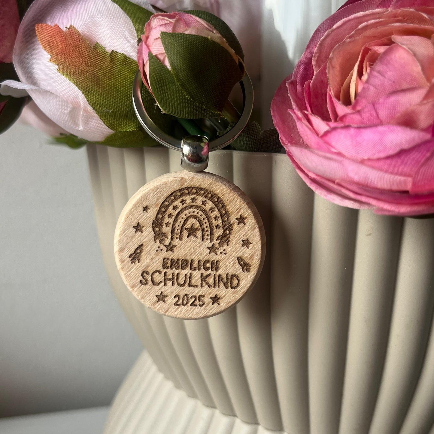 Schlüsselanhänger "endlich Schulkind"