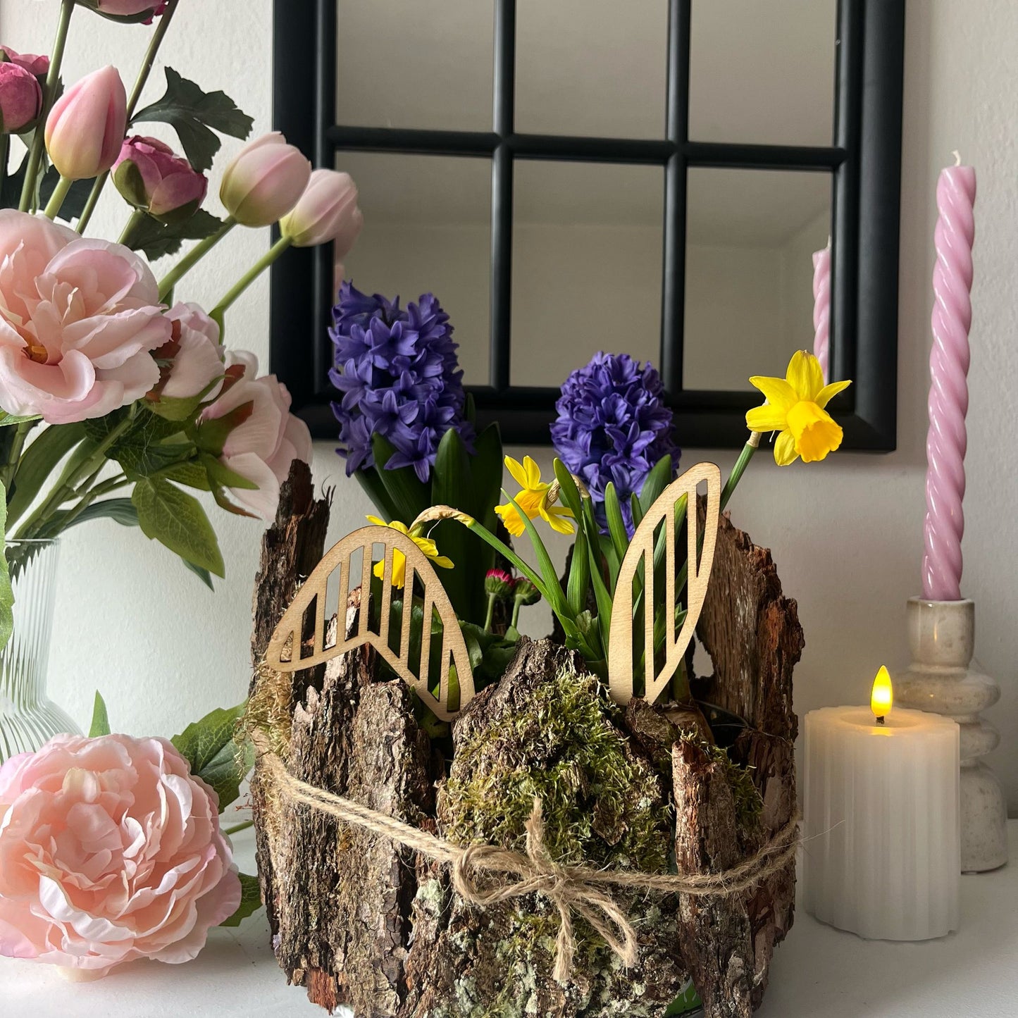 Osterhasen-Ohren aus Holz