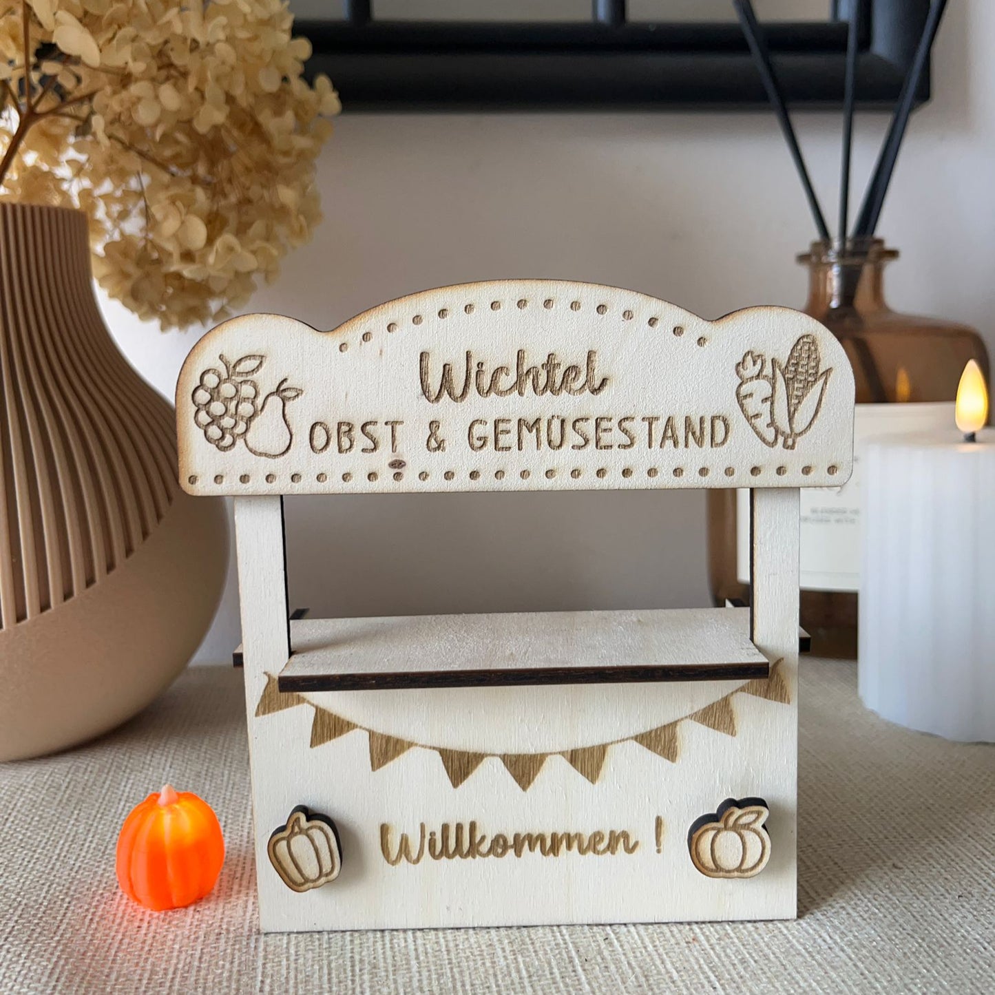 Wichtel Verkaufsstand Set