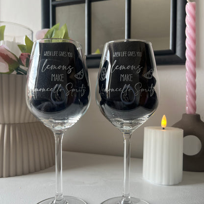 Limoncello Spritz Glas