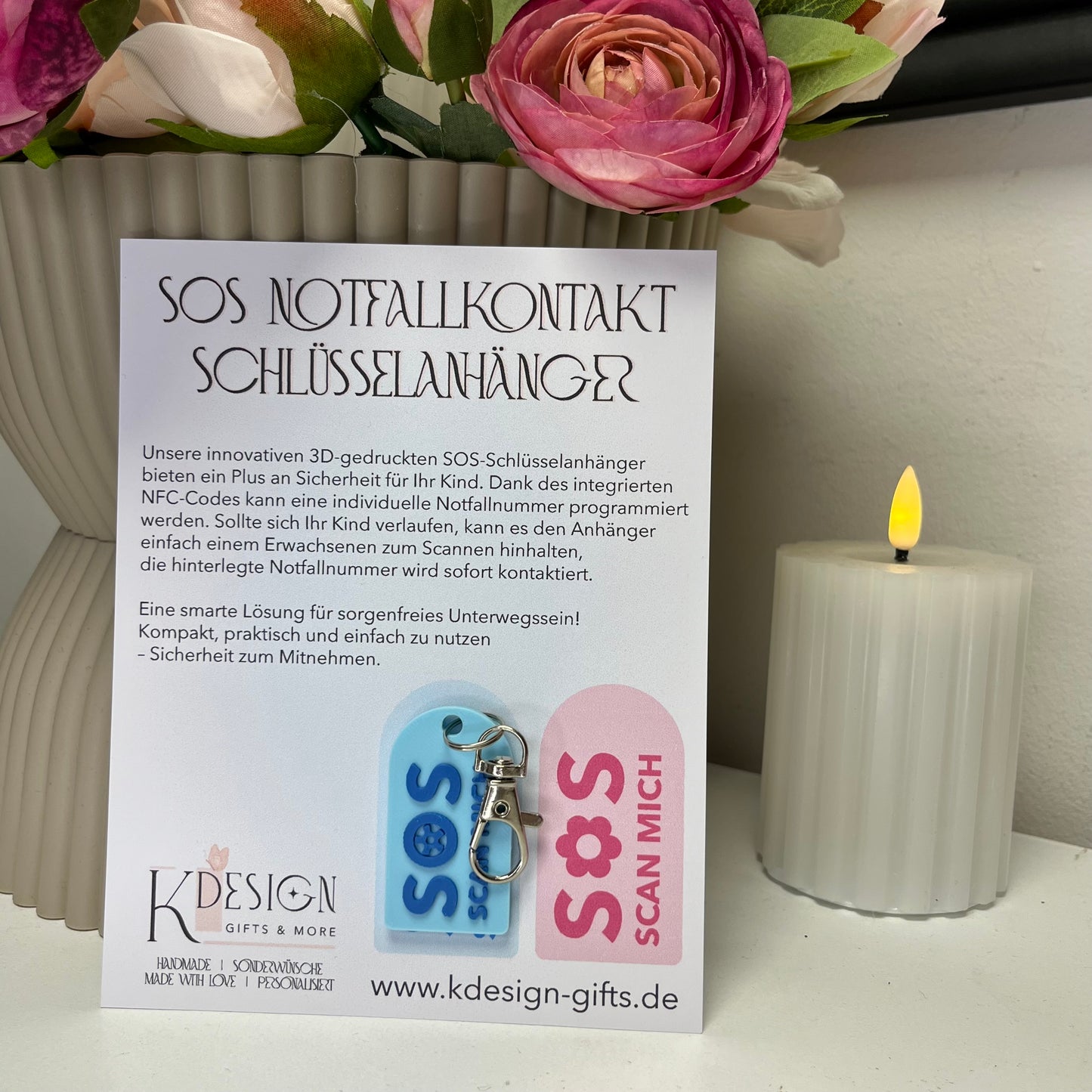 SOS Schlüsselanhänger