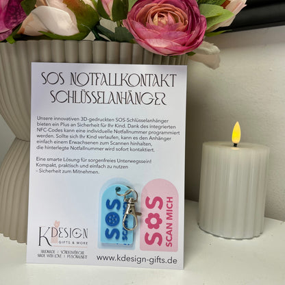 SOS Schlüsselanhänger