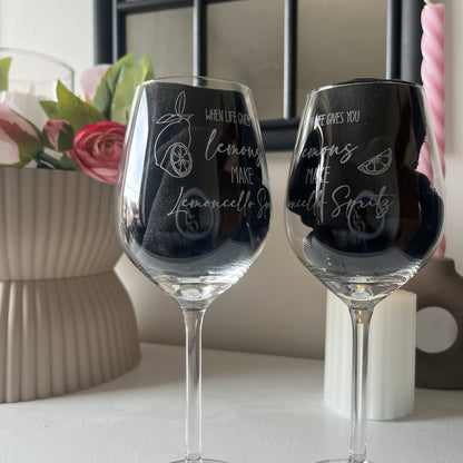 Limoncello Spritz Glas