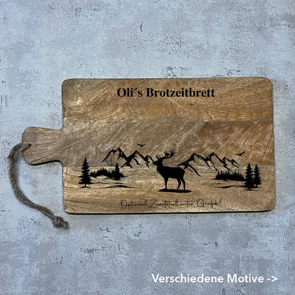 Brotzeitbrett "BERGLANDSCHAFT"