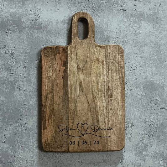 Brotzeitbrett "LOVE"
