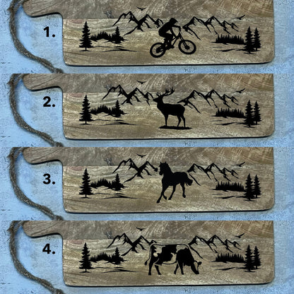 Brotzeitbrett "BERGLANDSCHAFT"