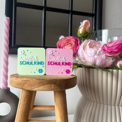 Magnet "endlich Schulkind"