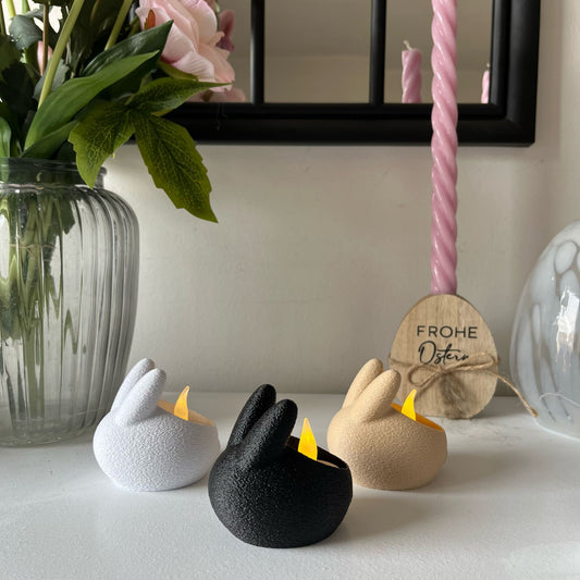 Teelicht Hase