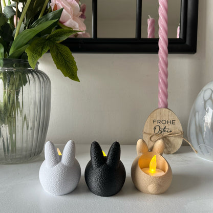 Teelicht Hase