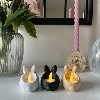 Teelicht Hase