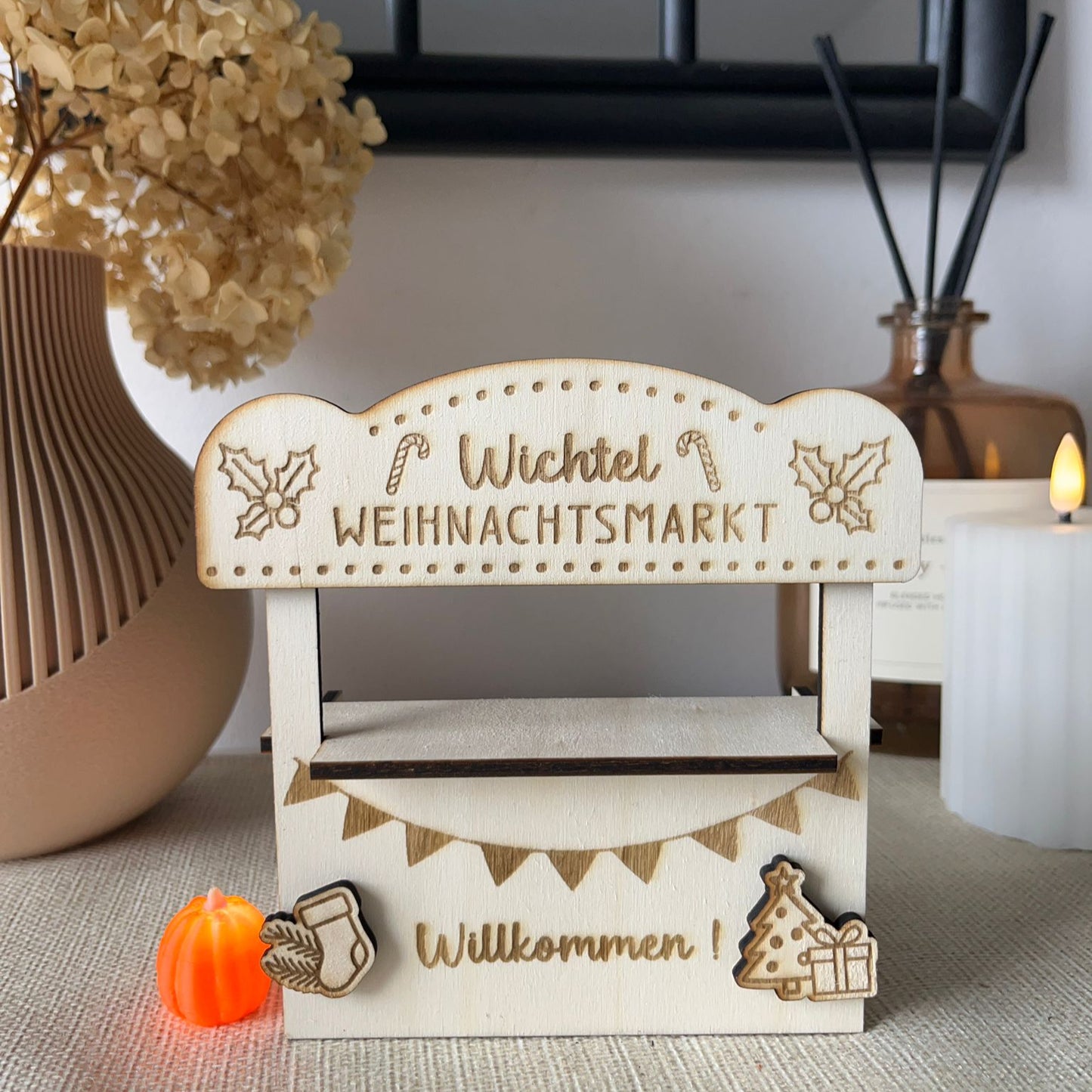 Wichtel Verkaufsstand Set