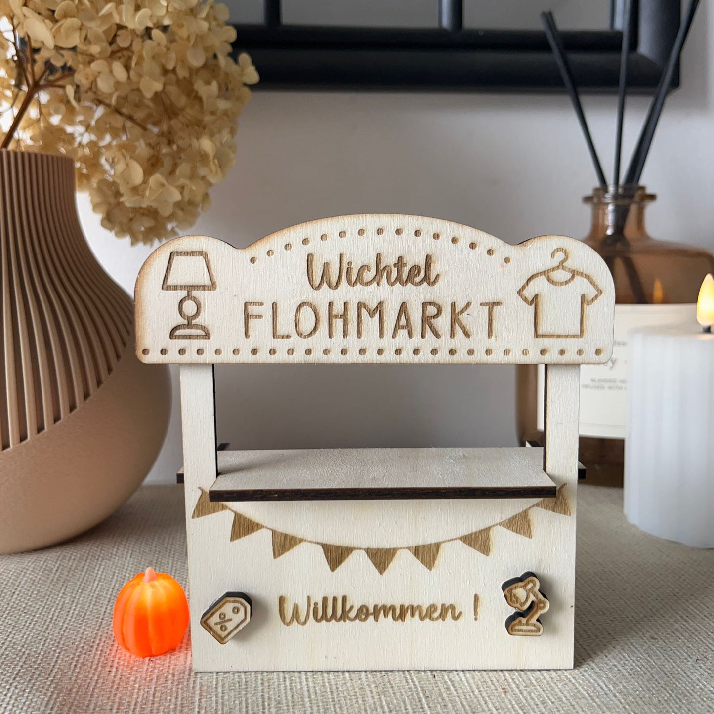 Wichtel Verkaufsstand Set