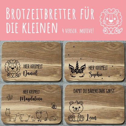 Brotzeitbrett für die Kleinen